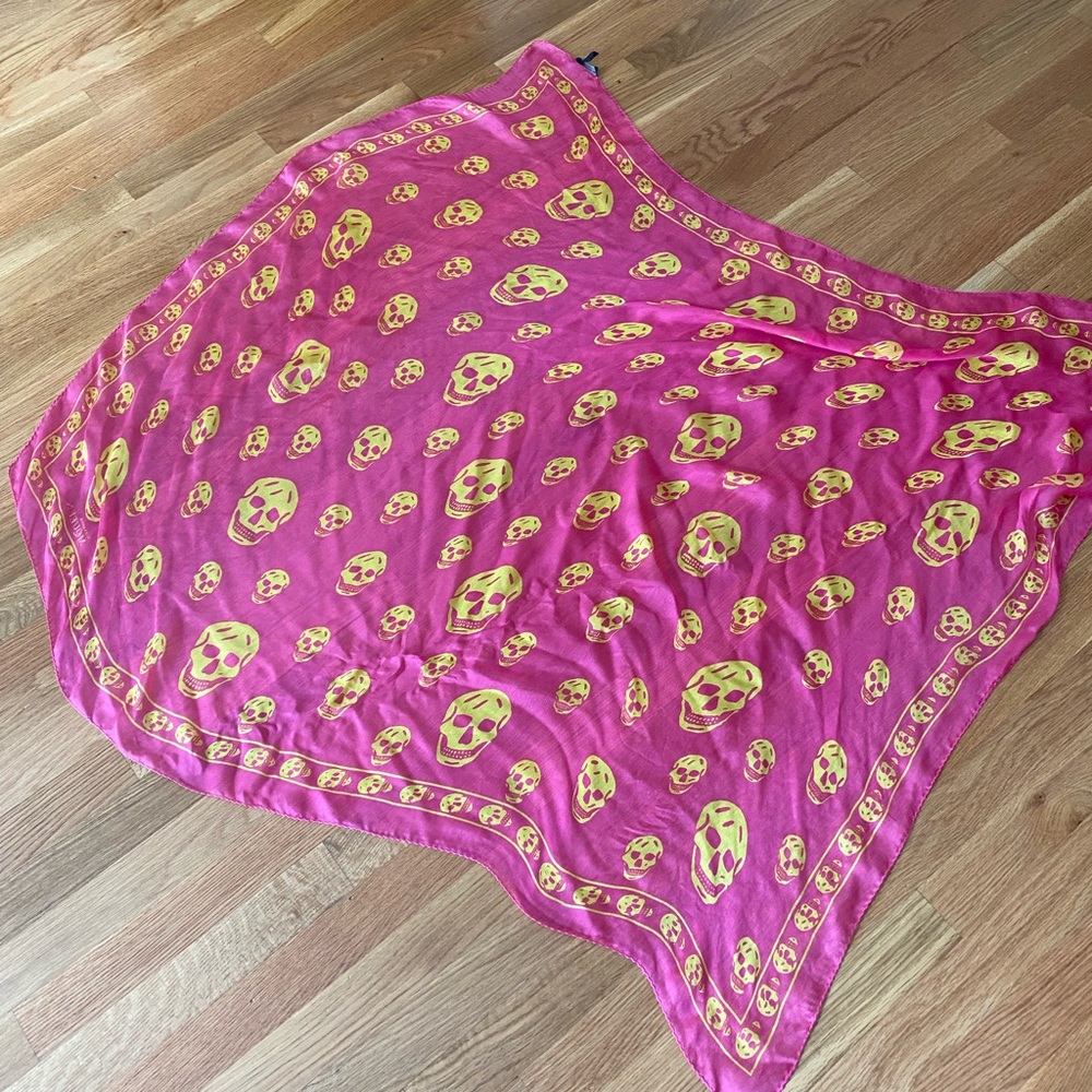 Alexander McQueen silk scarf